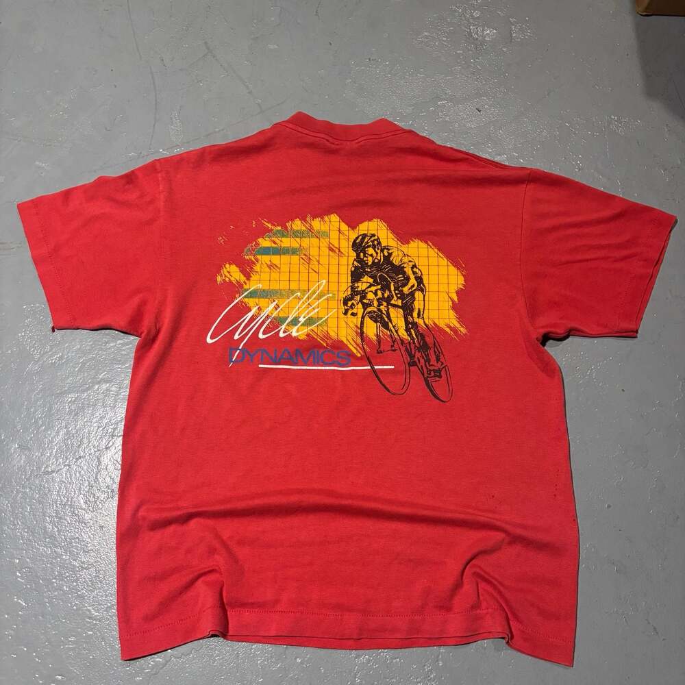 Vintage 90s Fluid Dynamics Pocket Tshirt